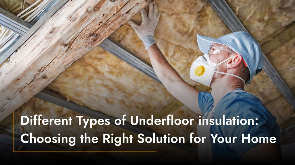 Different Types of Underfloor insulation: Choosing the Right Solution for Your Home