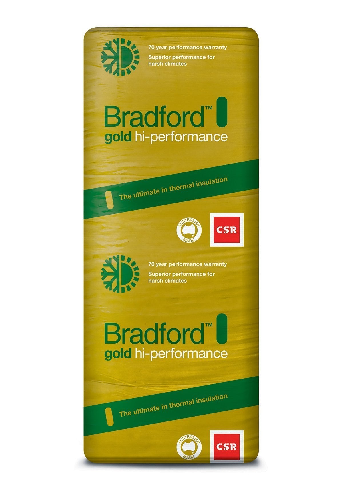 Bradford Gold Hi-Performance Wall Insulation Batts - R2.7 - 1160 x 420mm - 2.4m²/pack - Better Batt Insulation Melbourne