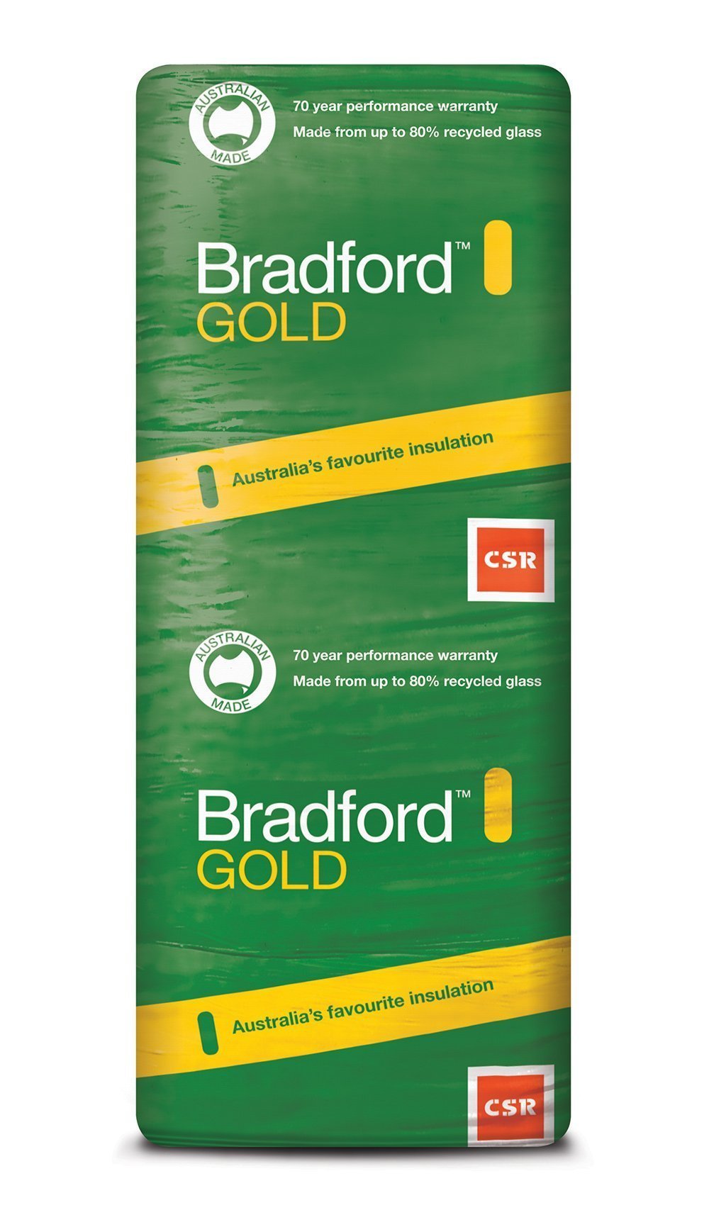 Bradford Gold Wall Insulation Batts - R2.0 - 1160 x 580mm - 12.1m²/pack - Better Batt Insulation Melbourne